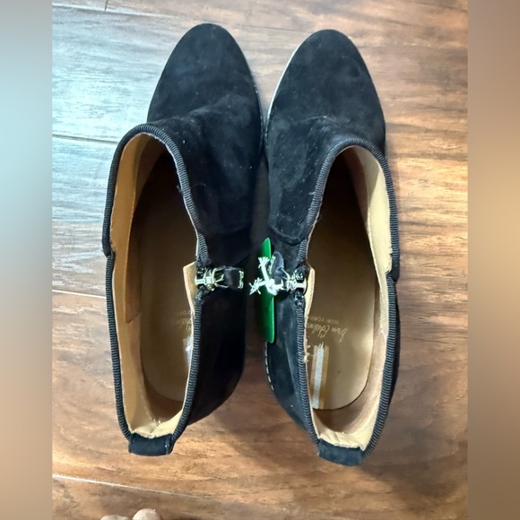 NWOT Sam Edelman Pryce Black Suede Ankle Boots-B5068L1002-Size 10.5 - Picture 10 of 12